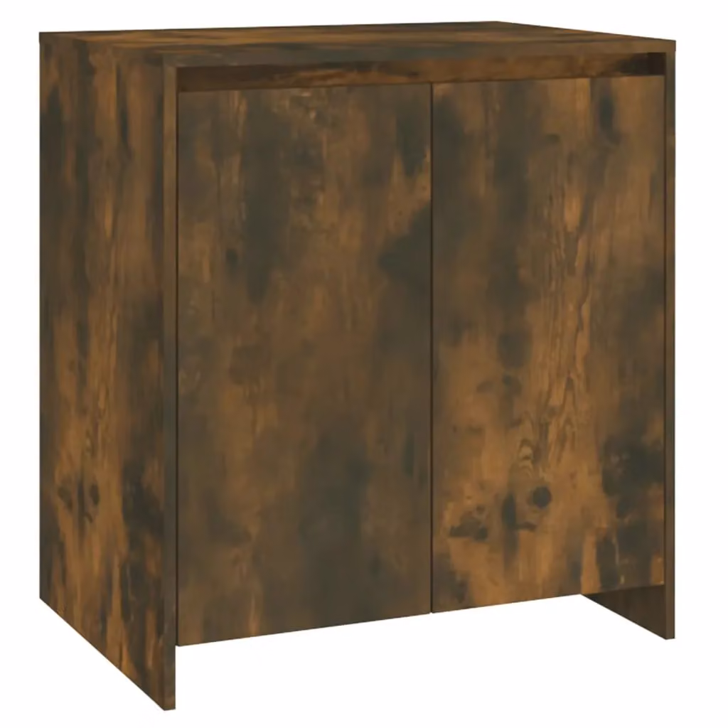 Berkfield Home Smoked Oak Sideboard in Brown, W/D/H: 70 x 41 x 75 cm – 2