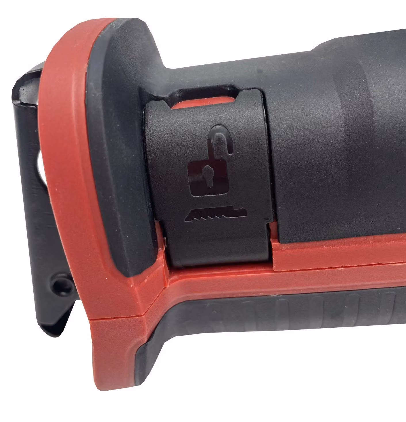 Lumberjack 1200W Corded Reciprocating Saw with Variable Speed and Soft Grip Handle for Wood, Metal and Plastic in Red – 6