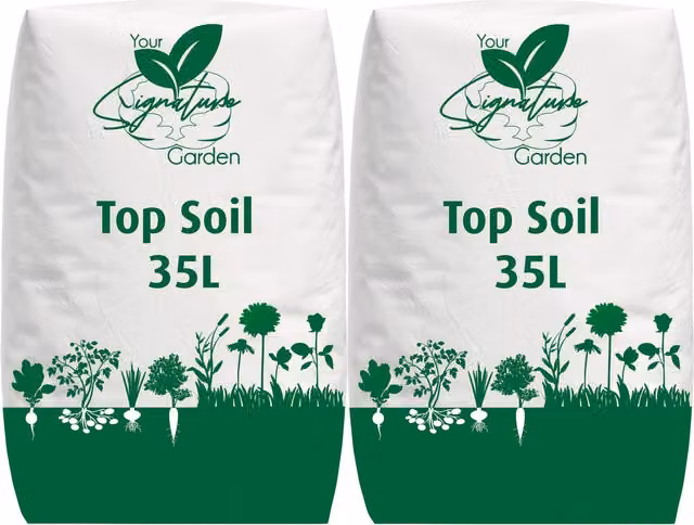 Laeto Your Signature Garden Top Soil, White, 70 l
