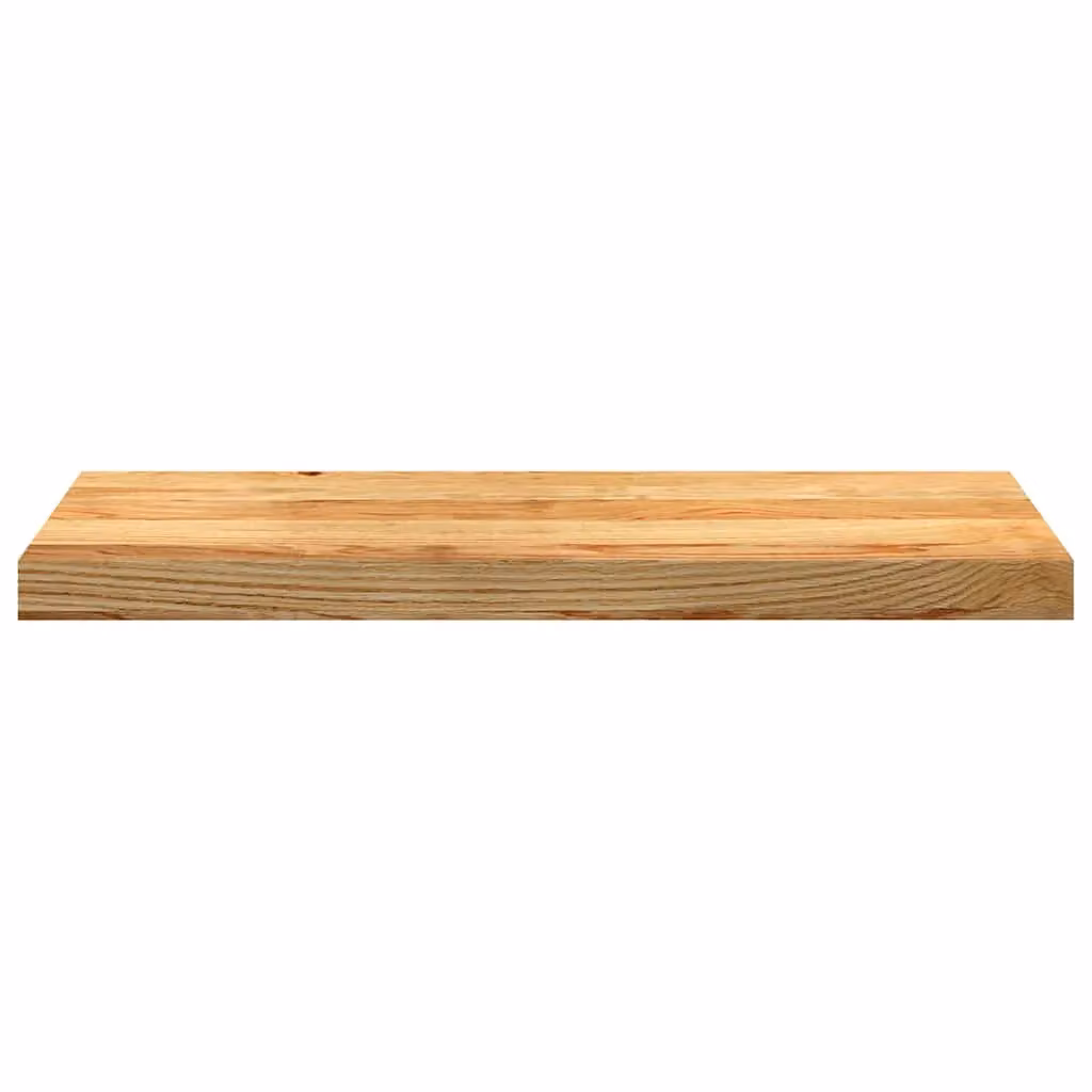 Berkfield Home Solid Oak Wood Window Sills, 2 Pieces, Light Brown, W: 70 cm, D: 25 cm, H: 2 cm – 3