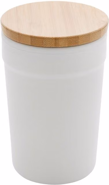 XD Design Bamboo Travel Mug with Lid, White, 300 ml