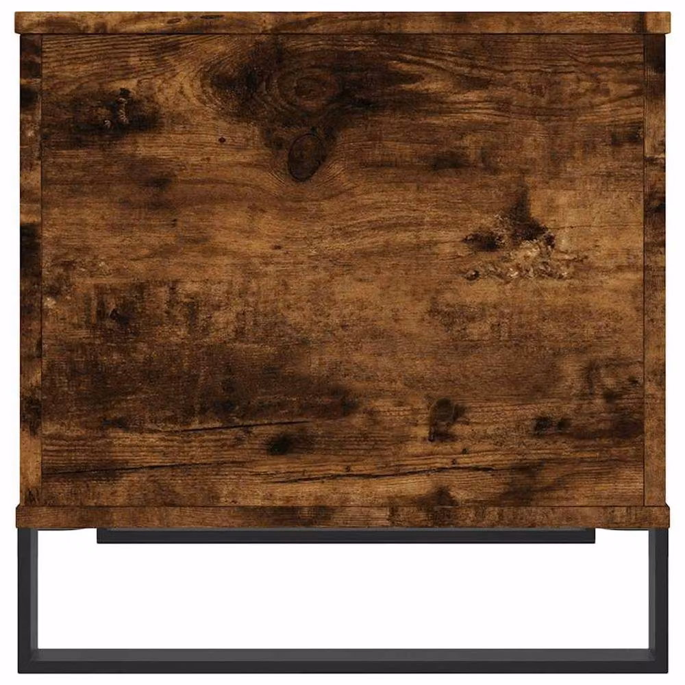 Berkfield Home Modern Coffee Table in Smoked Oak Brown, W/D/H: 60 x 44.5 x 45 cm – 5