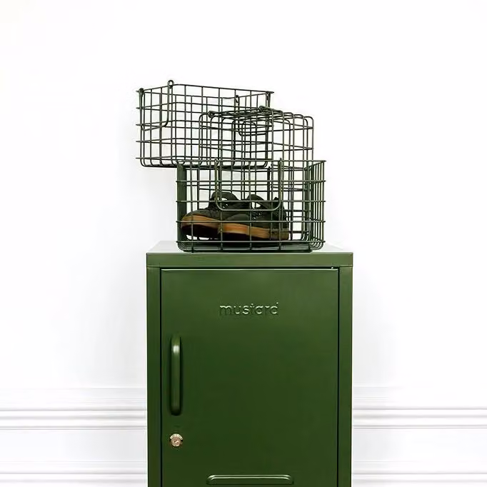 Mustard Made The Baskets in Olive Green – 3