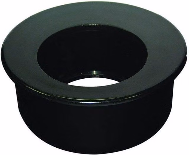 FloPlast Ring Seal Soil Reducer, Black