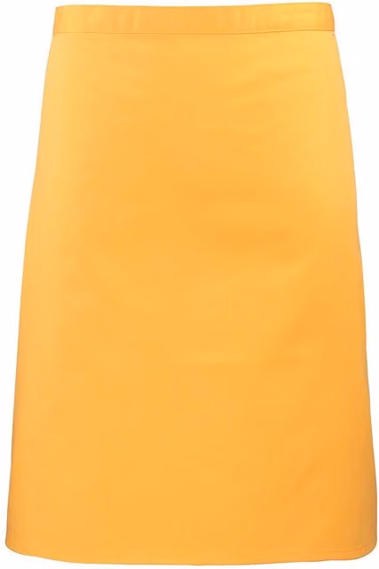 Premier Mid Length Yellow Apron