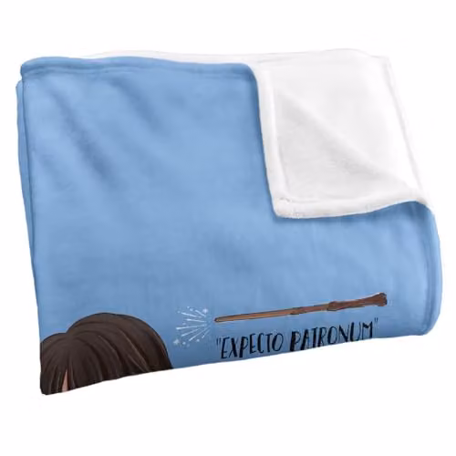 LOGOVISION Harry Potter Super Soft Silky Touch Fleece Throw Blanket, Multicolour, W: 91.44 cm x L: 147 cm – 2