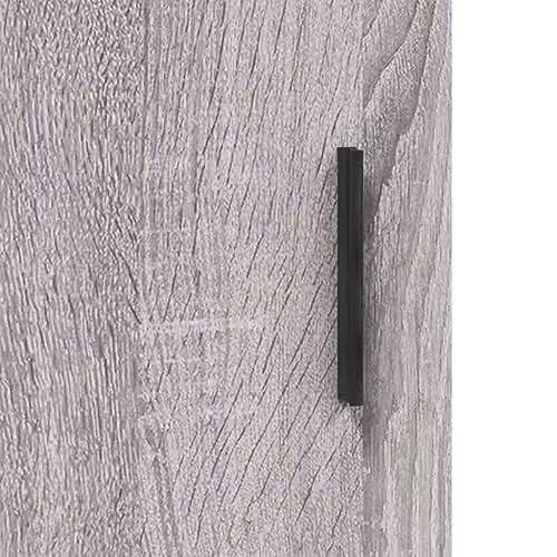 vidaXL Modern Grey Highboard in Engineered Wood W/D/H: 34.5 x 34 x 180 cm – 3
