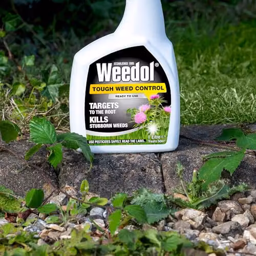 Weedol Tough Weedkiller Ready to Use Lawn Weed Control, 1 l – 3