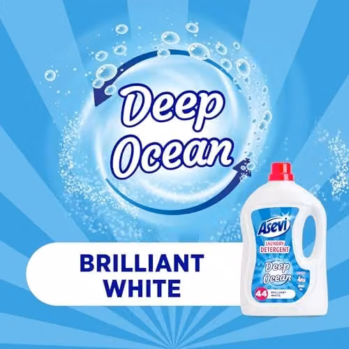 Asevi Laundry Detergent Deep Ocean, 2.58 l, 44 Washes – 3