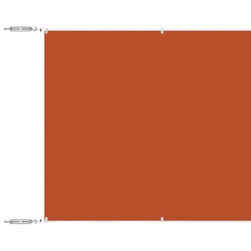 vidaXL Vertical Awning in Red Oxford Fabric, W/H: 1200 x 100 cm