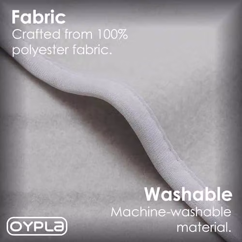 Oypla Machine Washable King Size Electric Heated Blanket in White, W/D/H: 180 x 200 cm – 2