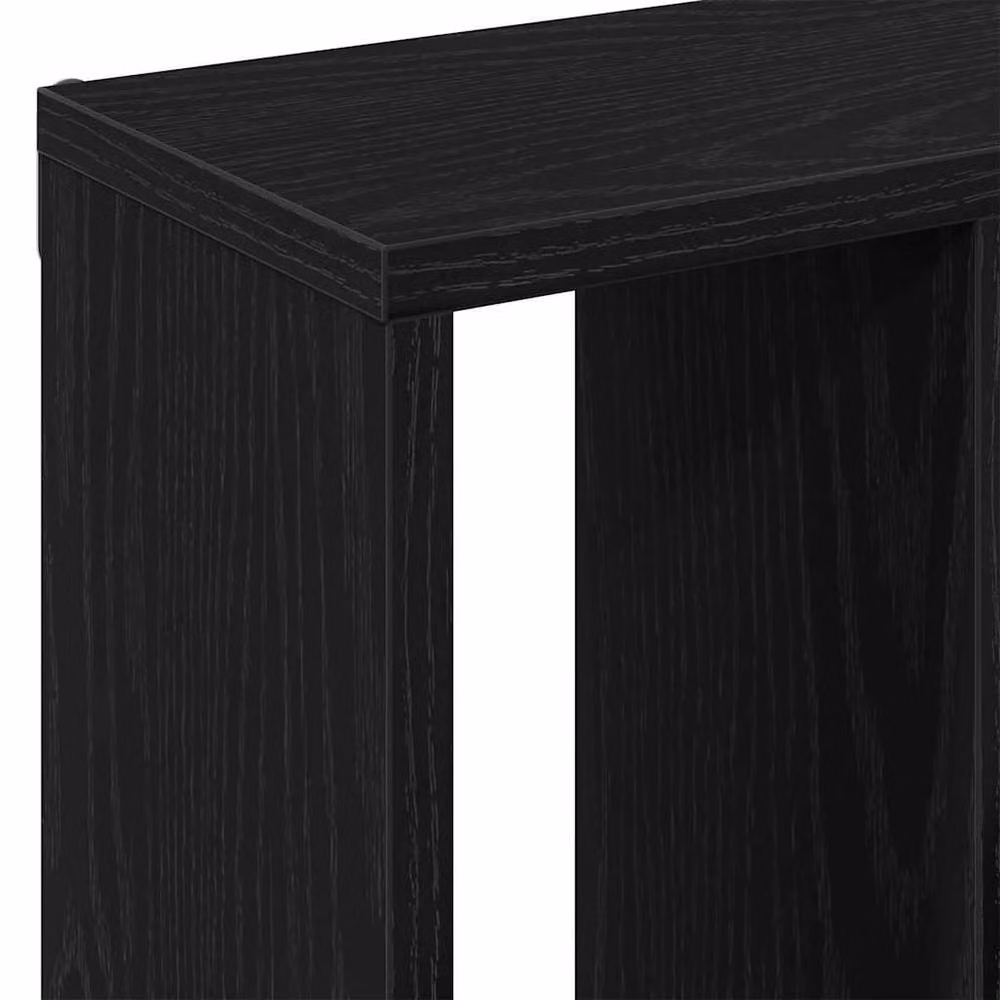 Berkfield Home Wall Mounted Shelf in Black Oak, W/D/H: 45 x 16 x 45 cm – 7