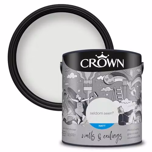 Crown Retail Core Emulsion Matt White Water Based Dispersion 2.5 l