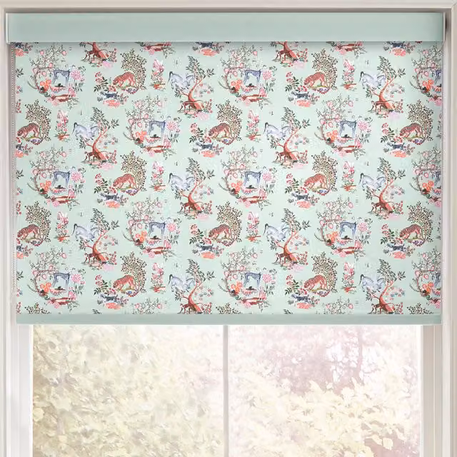 Cath Kidston Magical Kingdom Made to Measure Roller Blind in Mint Green