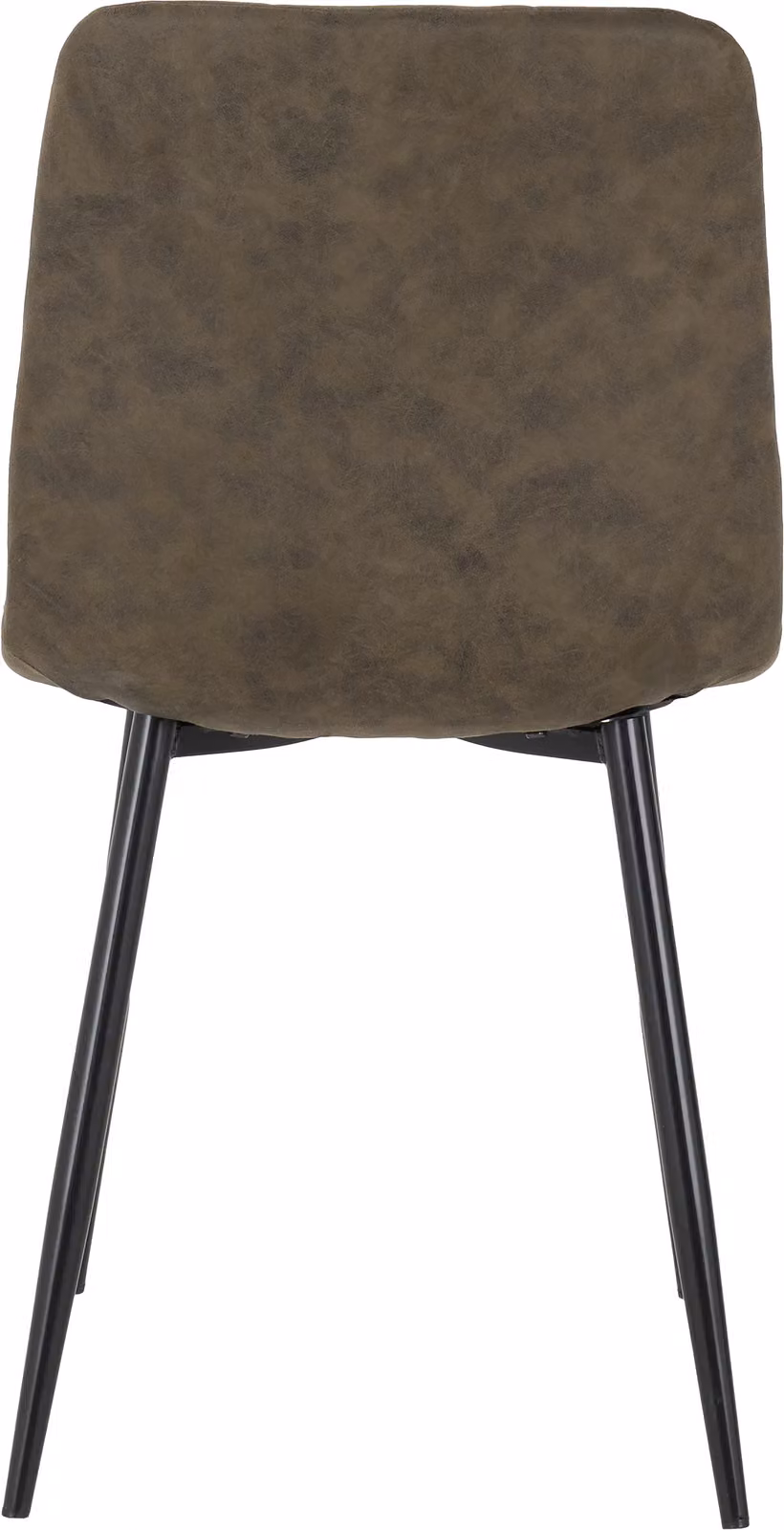 Seconique Fenton Upholstered Dining Chairs in Green with Metal Frame, Pack of 2 – 3