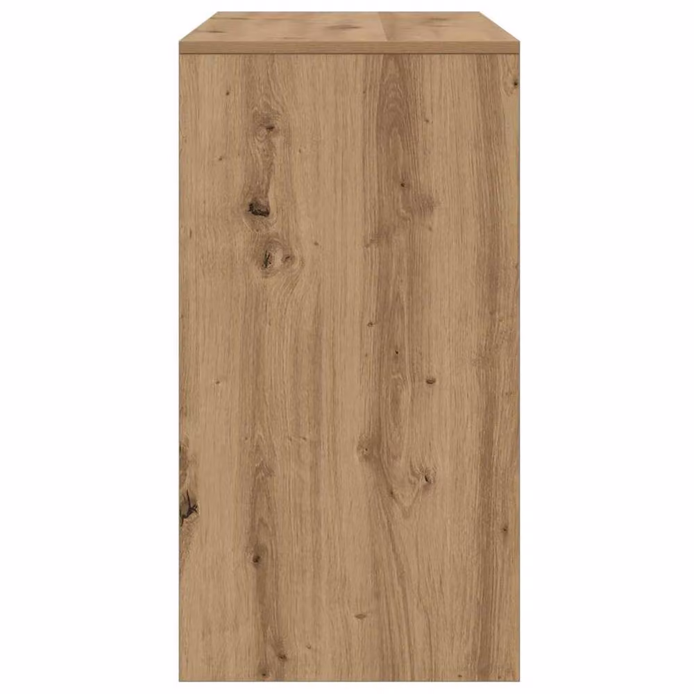 Berkfield Home Artisan Oak Decorative Console Table in Brown, W/D/H: 89 x 41 x 76.5 cm – 4