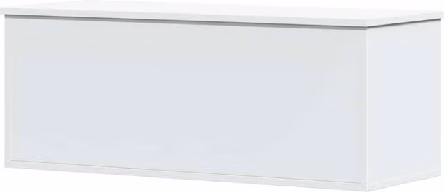 Berkfield Home White MDF Storage Box W/D/H: 90 x 35 x 35 cm – 1