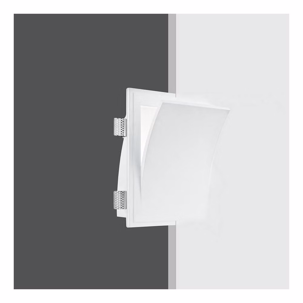 Netlighting ANIMA 2 Light Recessed Wall Light, White, W/D/H: 31.5 x 25.5 x 17.5 cm – 2