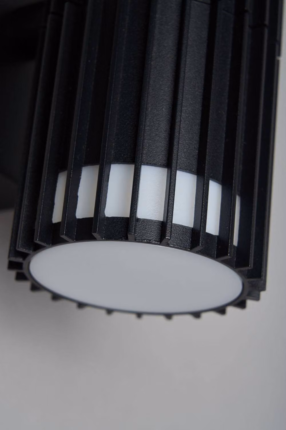 BHS Lighting Zeb Modern Black Metal Outdoor Wall Light with Downlighting and IP65 Rating – 2