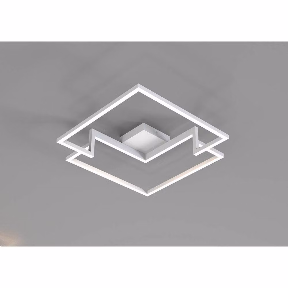 Netlighting Boutique Dimmable LED Ceiling Light, 42W, 3000K Warm White, 2450lm, White – 2