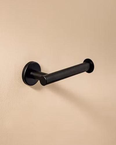 COSMIC Architect SP Wall-Mounted Metal Toilet Paper Holder in Matte Black – 2