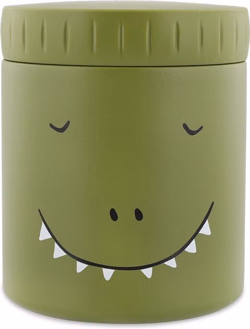 Trixie Mr. Dino Insulated Leakproof Food Jar, Green, 350ml