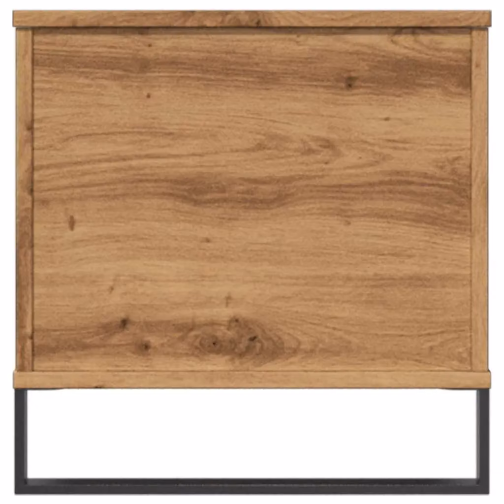 Berkfield Home Artisan Oak Coffee Table in Brown with Lift Mechanism, W: 90 cm, D: 44.5 cm, H: 45 cm – 3