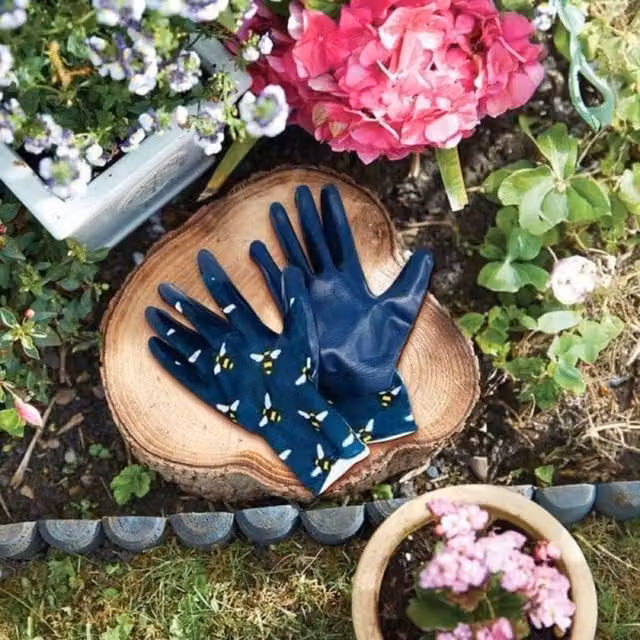 Marco Paul Water Resistant Gardening Gloves for Adults in Blue – 1