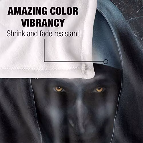 LOGOVISION The Nun Poster Super Soft Fleece Throw Blanket, Multicolour, W/D/H: 91 x 147 cm – 3