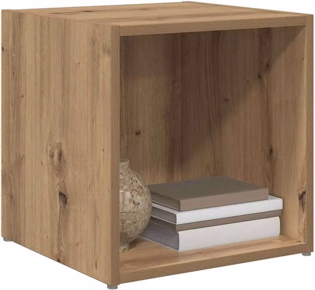 Berkfield Home 2-Piece Brown TV Cabinet Set in Engineered Wood, W/D/H: 37 x 35 x 37 cm – 1