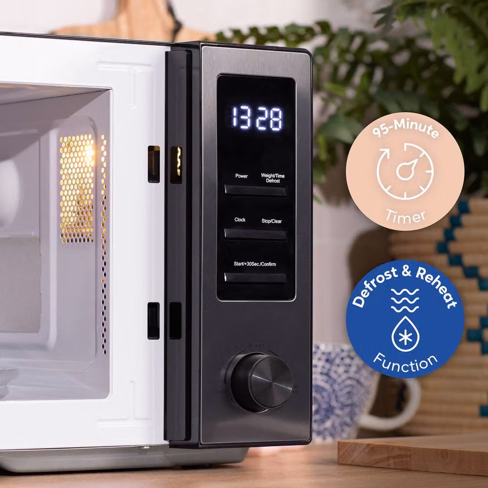 Russell Hobbs RHM2372 Digital Solo Microwave, 23L, 800W, Dark Grey – 5