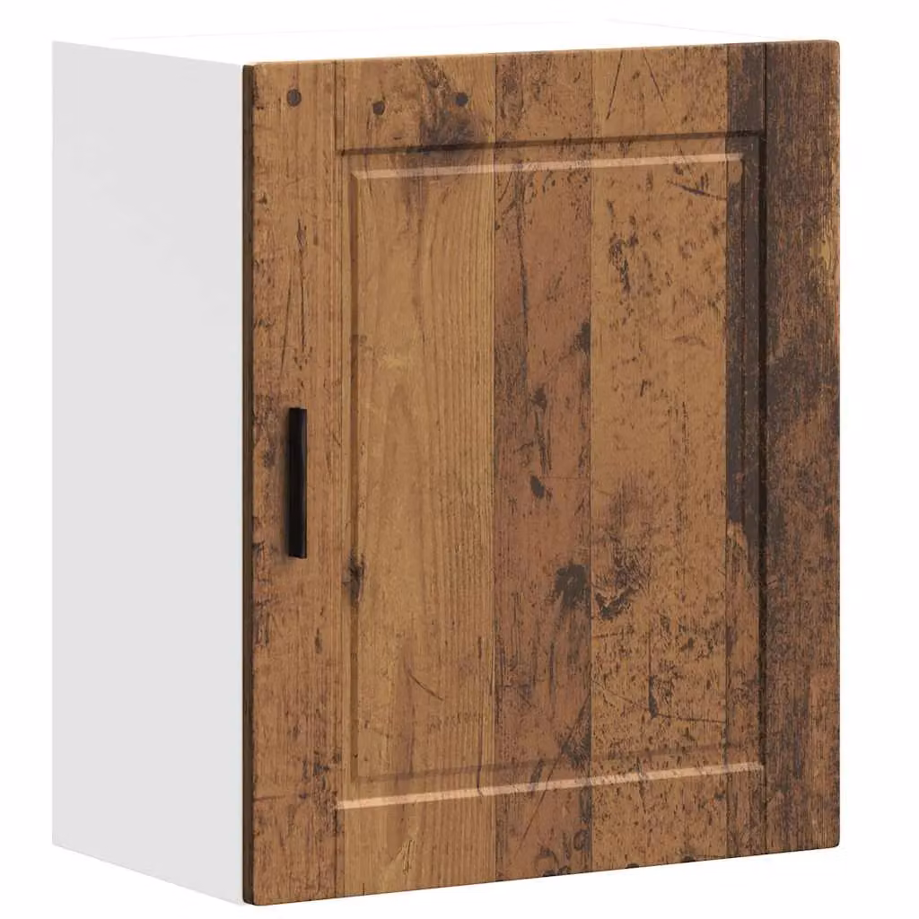 Berkfield Home Porto Kitchen Wall Cabinets, 2 Piece Set, Brown Engineered Wood – 3