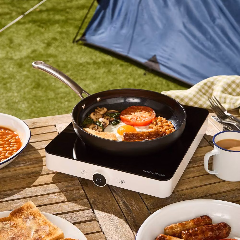 Morphy Richards Portable Single Induction Hob with Timer in White – 8