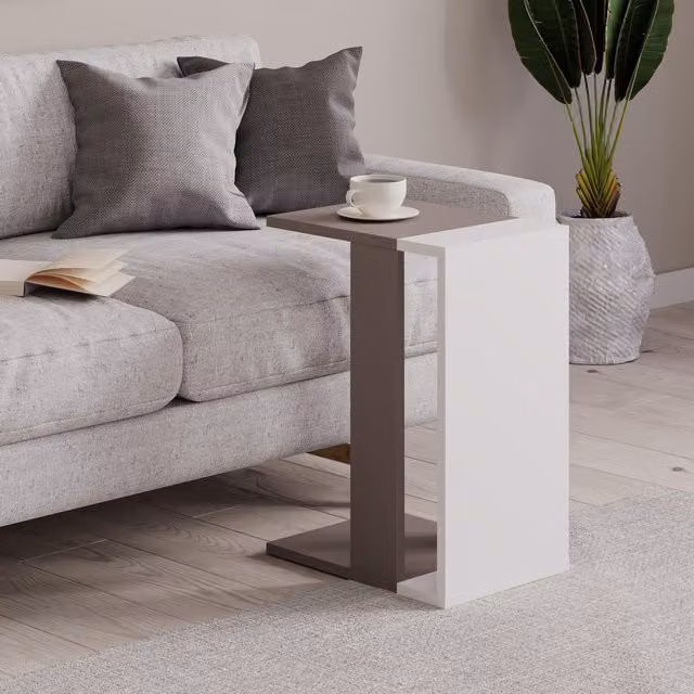 GFW Wem Coffee Table in White, W/D/H: 57 x 40 x 30 cm – 1
