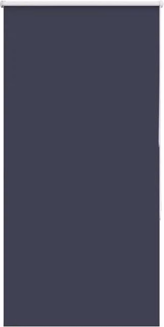 Berkfield Home Marine Blackout Roller Blind, Blue Polyester, W: 80 cm, H: 175 cm