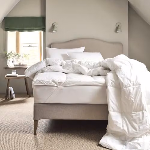 Christy Cloud Loft Lightweight Summer 4.5 Tog Microfibre Duvet in White, King Size – 5