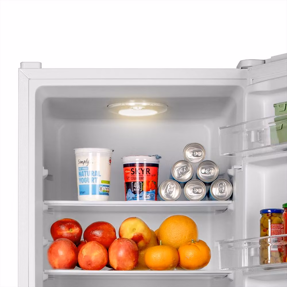 SIA SFF17855WE 268L Freestanding Combi Fridge Freezer in White, W/D/H: 55 x 58.6 x 178 cm – 2