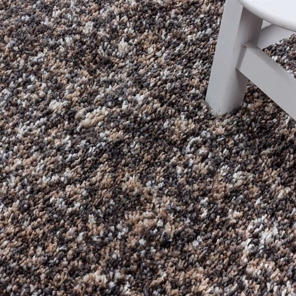 Bravich Beige Blended Shaggy Rug, W: 60 cm, L: 110 cm – 5
