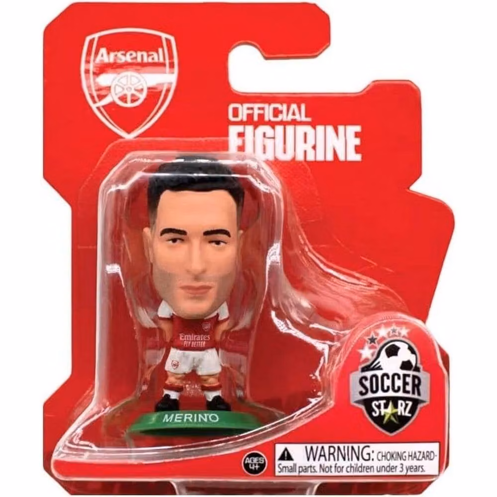 SoccerStarz Mikel Merino Arsenal FC Football Figurine, Red and Multicolour Plastic Tabletop Collectible – 2
