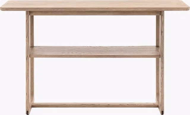 Perch & Parrow Whittle Smoked Oak Console Table