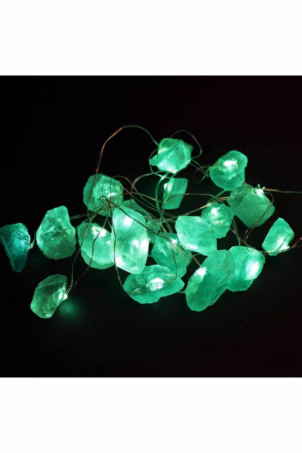 KDMD Crystal Jade Enchantment Green LED String Lights – 2