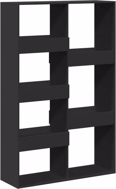 Berkfield Home Black MDF Room Divider, W/D/H: 100 x 33 x 155.5 cm