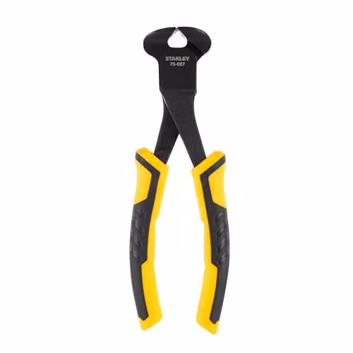 Stanley Control Grip End Cutting Pliers in Yellow and Black – 1