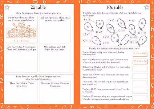 DK Maths Made Easy: Advanced Maths Exercise Book for Ages 6-7 (Key Stage 1) Supporting the National Curriculum, Multicolour – 2