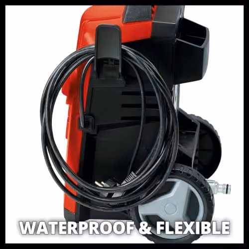 Einhell Pressure Washer 1500W 130 Bar in Red and Black – 5