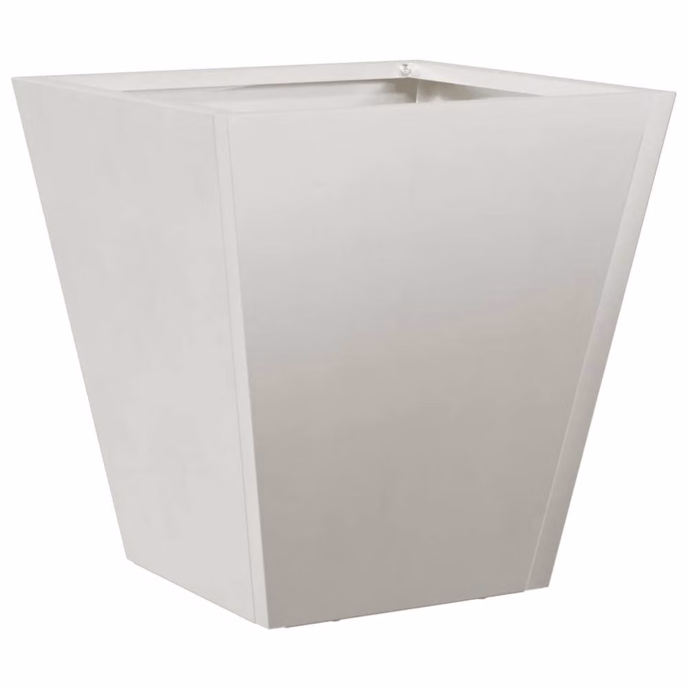 Berkfield Home Durable Stainless Steel Garden Planter Tub in Silver, W/D/H: 30 x 30 x 30 cm – 2