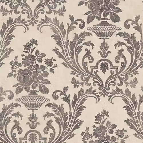 Norwall SD36152 Sari Floral Pre-pasted and Washable Wallpaper, Multicolor – 1