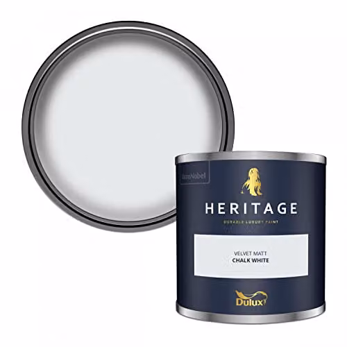 Dulux Trade Heritage Velvet Matt Emulsion Chalk White 2.5l – 1