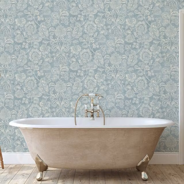 Arthouse Heritage Trail Blue Wallpaper