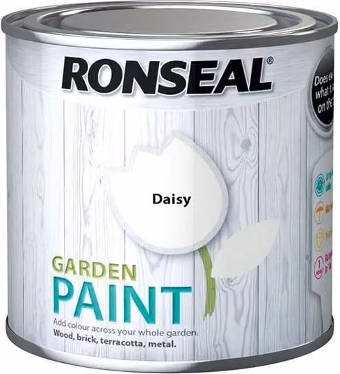 Ronseal Garden Paint Daisy Yellow 250 ml
